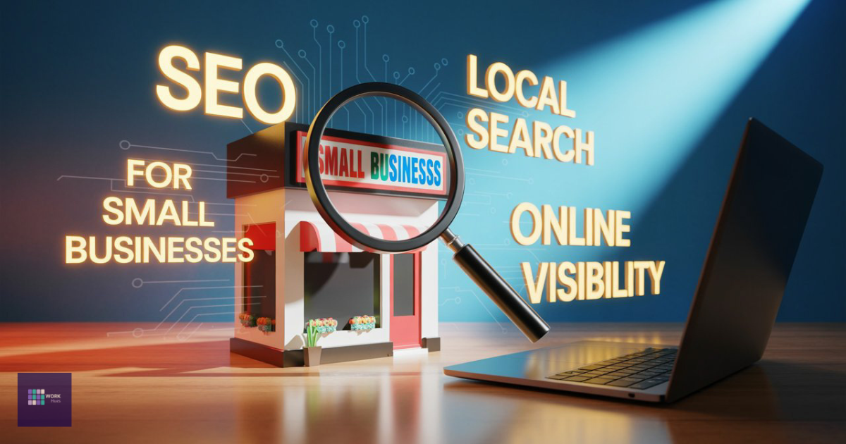 Shows how SEO helps build small businesses